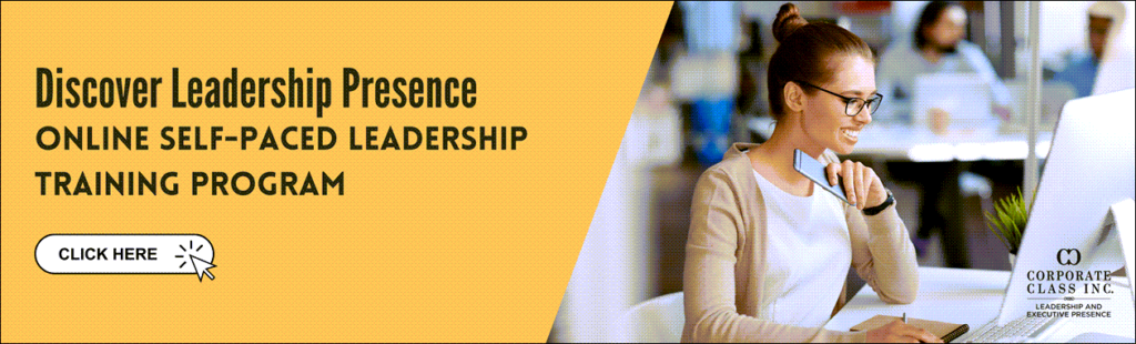leadership presence training program