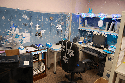 Holiday Decorations In The Office How Much Is Too Much Cheer
