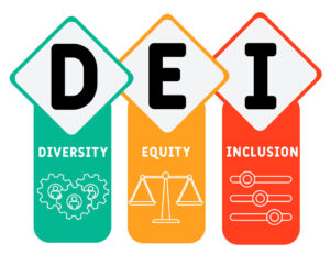 DEI - Diversity, equity, inclusion acronym. Corporate Class Inc's Webinar