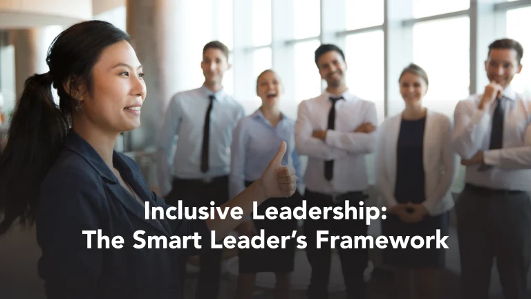 A woman and the team - The Inclusive Leadership Framework Explained