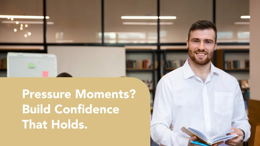 How to Build Confidence Under Pressure
